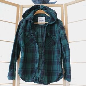 Plaid Flannel Hoodie